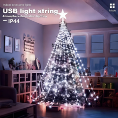 🎁Wczesna wyprzedaż świąteczna 50% ZNIŻKI🎄Lampki choinkowe Starlight Cascade