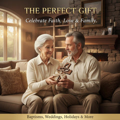 Ręcznie rzeźbiona drewniana dekoracja ścienna z krzyżem w kształcie serca