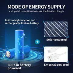 🏆 SPRZEDANO PONAD 50 000! ⚡Nowy ultralekki kapelusz przeciwsłoneczny Solar Fan na rok 2025 – lżejszy niż piłka baseballowa!⚾(tylko 11 uncji)