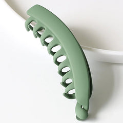 Duże bananowe spinki do włosów