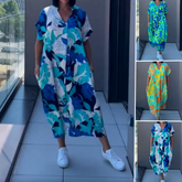 Damska, elegancka elegancka sukienka w dekolcie