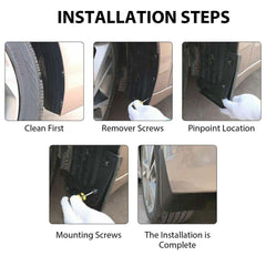 🚗Uniwersalne błotniki samochodowe bez wiercenia