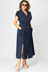 ✨Sukienki casualowe dla kobiet z dekoltem w serek i wiązaniem w talii