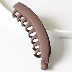 Duże bananowe spinki do włosów