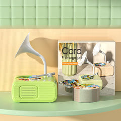 🎶Fonograf dla dzieci z 99 kartami🎅Wczesna edukacja, maszyna do opowiadania historii w fonografie