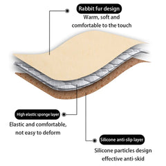 🎁 Pluszowa poduszka do siedzenia samochodu