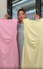 Modna damska letnia prosta sukienka bez rękawów z rozcięciem