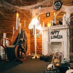 Pływające świece fantasy z pilotem różdżką