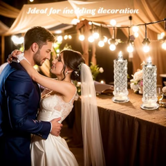 Bezbłnienne świece LED