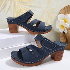 🔥 Dzień Święty - 60% zniżki - Sandały ortopedyczne na wysokim obcasie (Rabat za płatność online)