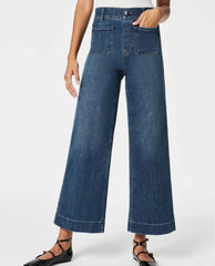 👖Dżinsy z szerokimi nogawkami i wyszczuplającym brzuch ⭐ Najlepiej sprzedające się dżinsy 2024