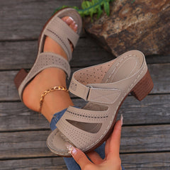 🔥 Dzień Święty - 60% zniżki - Sandały ortopedyczne na wysokim obcasie (Rabat za płatność online)