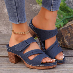 🔥 Dzień Święty - 60% zniżki - Sandały ortopedyczne na wysokim obcasie (Rabat za płatność online)