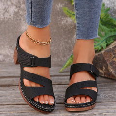 🔥 Dzień Święty - 60% zniżki - Sandały ortopedyczne na wysokim obcasie (Rabat za płatność online)