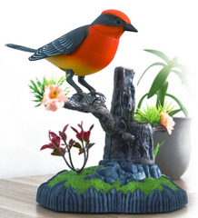 🦜Zabawka-papuga, która może nauczyć się mówić, dekoracja z czujnikiem aktywowanym głosem