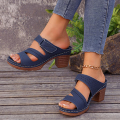 🔥 Dzień Święty - 60% zniżki - Sandały ortopedyczne na wysokim obcasie (Rabat za płatność online)