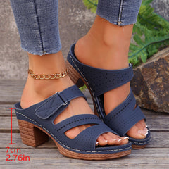 🔥 Dzień Święty - 60% zniżki - Sandały ortopedyczne na wysokim obcasie (Rabat za płatność online)