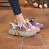 Damskie buty na co dzień z grubą podeszwą i lekką siateczką