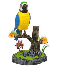 🦜Zabawka-papuga, która może nauczyć się mówić, dekoracja z czujnikiem aktywowanym głosem