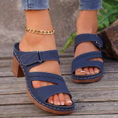 🔥 Dzień Święty - 60% zniżki - Sandały ortopedyczne na wysokim obcasie (Rabat za płatność online)