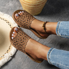 Sandały w stylu swobodnym damskim