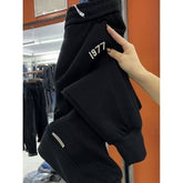 【M-4XL】 Zimowe, aksamitne, pogrubione spodnie na co dzień 2024