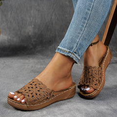 Sandały w stylu swobodnym damskim