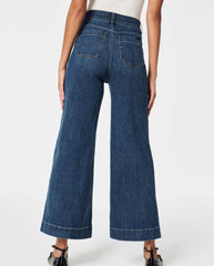 👖Dżinsy z szerokimi nogawkami i wyszczuplającym brzuch ⭐ Najlepiej sprzedające się dżinsy 2024