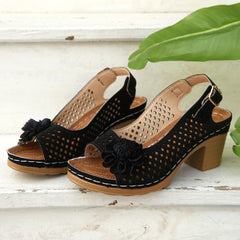 🌸Sandały damskie Flower Hollow na co dzień