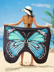 🏊♀️2024 gorący styl seksowna sukienka plażowa z nadrukiem 3D motyl