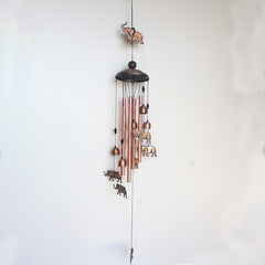 Ręcznie wykonane mosiężne dzwonki wietrzne