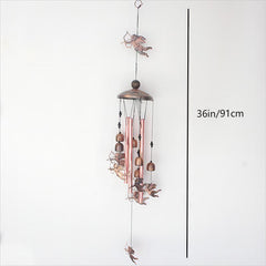 Ręcznie wykonane mosiężne dzwonki wietrzne