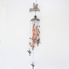 Ręcznie wykonane mosiężne dzwonki wietrzne