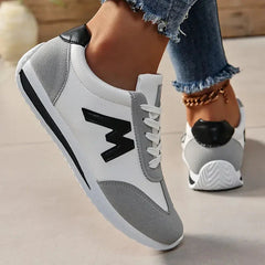 Trampki - Sznurowane - Niskie - Trampki damskie - Buty do chodzenia