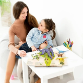 📕 3DEnclopediaPrehistoriaDinozauryKsiążka-rozkładanka Encyklopedia dinozaurów