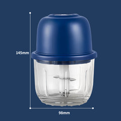 🔥Gorąca wyprzedaż 49% ZNIŻKI🔥Bezprzewodowa wielofunkcyjna mini elektryczna krajalnica do czosnku