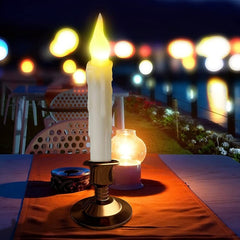 Pływające świece fantasy z pilotem różdżką