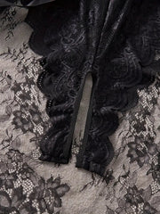 Komplet damskiej koronkowej koszuli nocnej