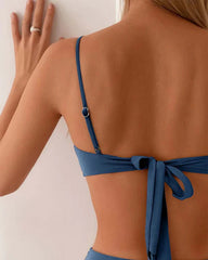 Seksowny i modny dwuczęściowy kostium kąpielowy