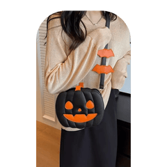 Halloweenowa torba na ramię w kształcie dyni