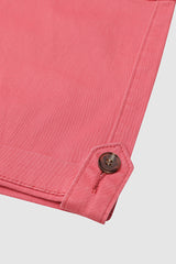 Spodnie cargo Capri ze średnim stanem i zakładkami na dole i wieloma kieszeniami