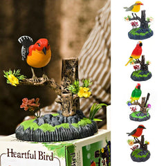 🦜Zabawka-papuga, która może nauczyć się mówić, dekoracja z czujnikiem aktywowanym głosem