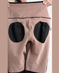 Legginsy wyszczuplające brzuch z wysokim stanem