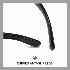 Okulary przeciwsłoneczne Cat-Eye z ochroną UV i blokami kolorów