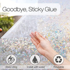 🌈 Tęczowa naklejka na okno