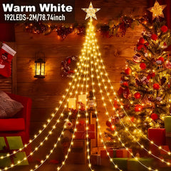 🎁Wczesna wyprzedaż świąteczna 50% ZNIŻKI🎄Lampki choinkowe Starlight Cascade