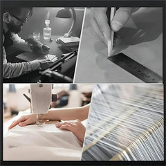 🌸 Sukienka z nadrukiem i okrągłym dekoltem i rękawami o długości 3/4