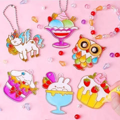 🎁Zestaw do samodzielnego wykonania farb kryształowych i rękodzieła