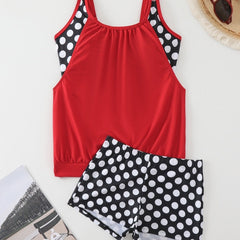🔥 Summer gorąca wyprzedaż 49% zniżki 🔥women's Polka Dot dwuczęściowy strój kąpielowy