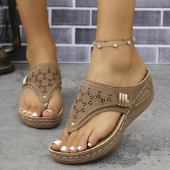 🔥 Promocja dnia 50% zniżki - Sandały na zwykłym nachyleniu dla kobiet